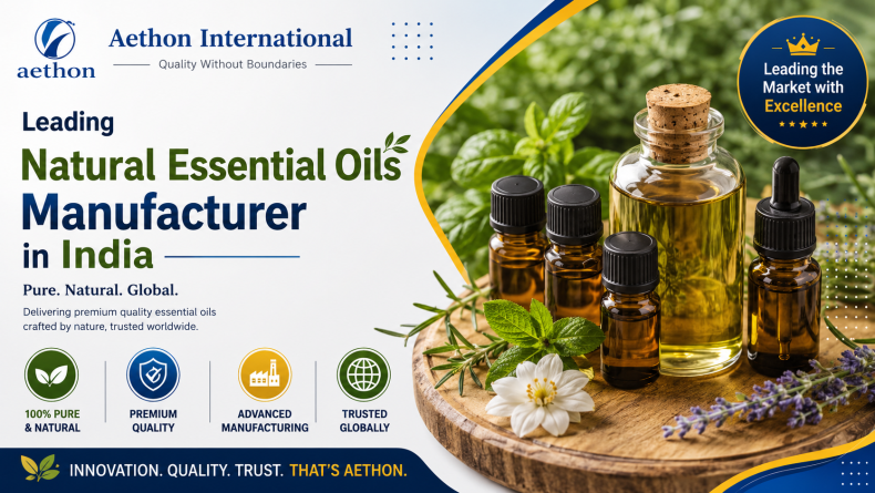 Natural Essential Oils Manufacturer in India