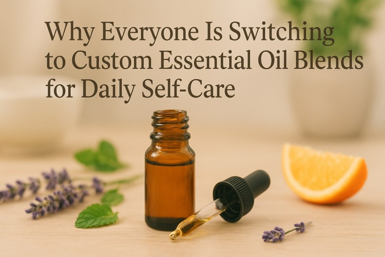 Why Everyone Is Switching to Custom Essential Oil Blends for Daily Self-Care