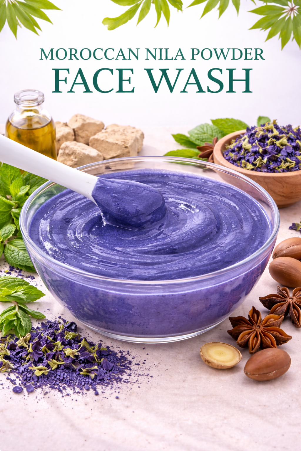 Moroccan Nila Powder Face Wash - For All Skin Types