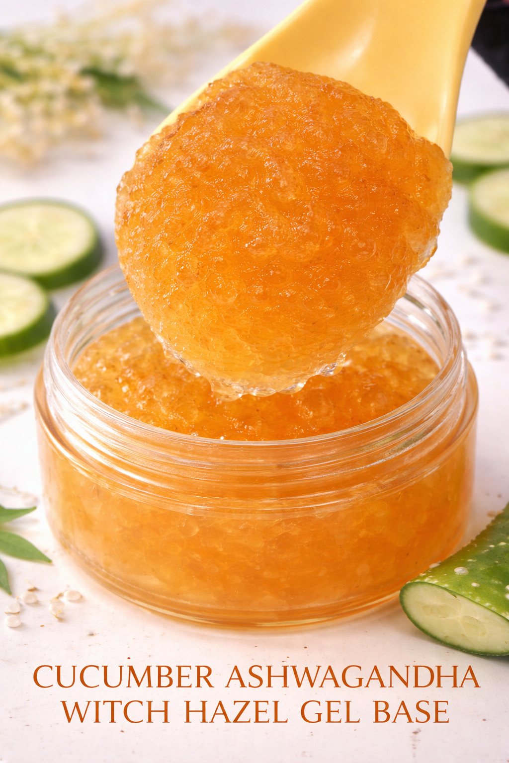 Cucumber Ashwagandha Witch Hazel Gel Base