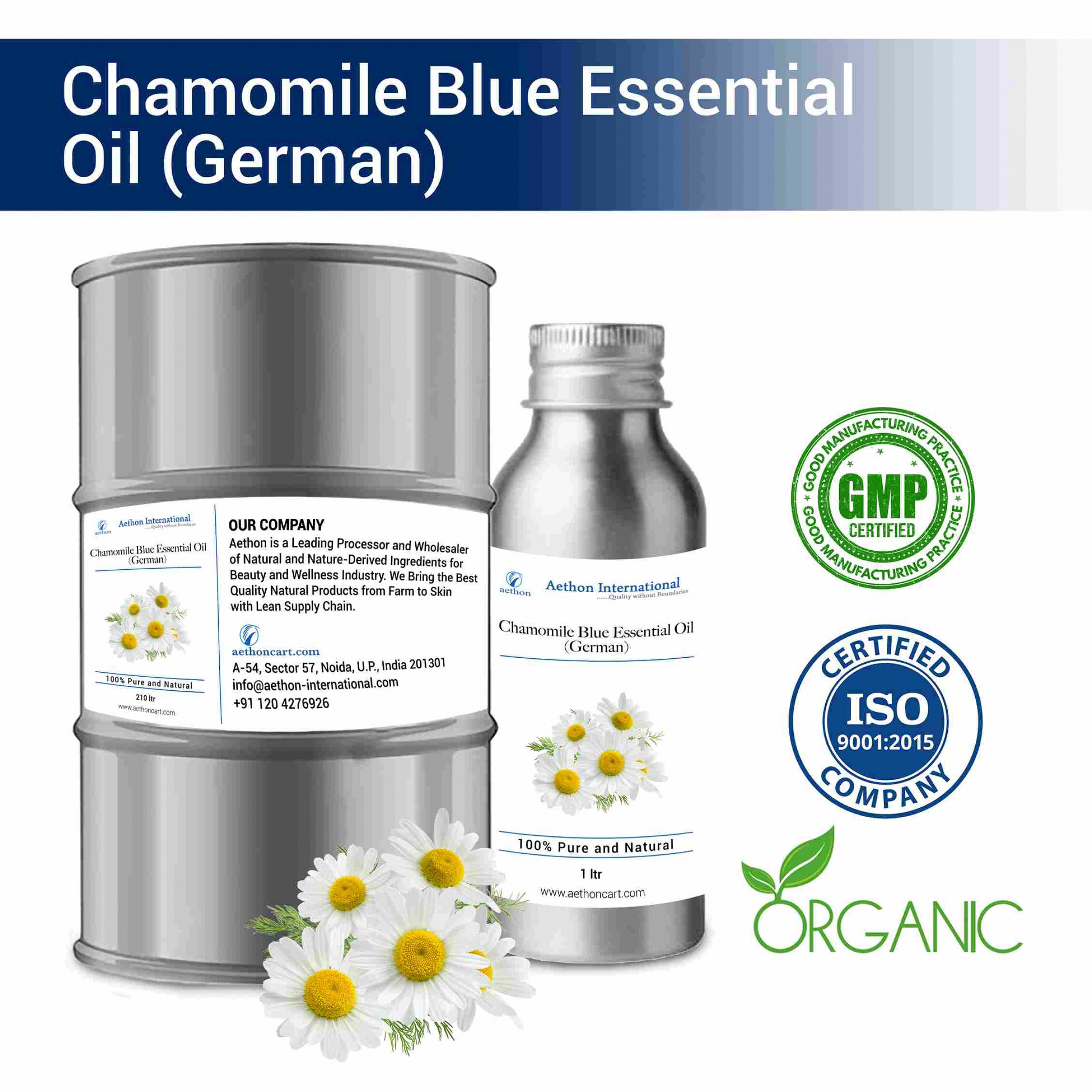 Chamomile Blue Essential Oil (German)