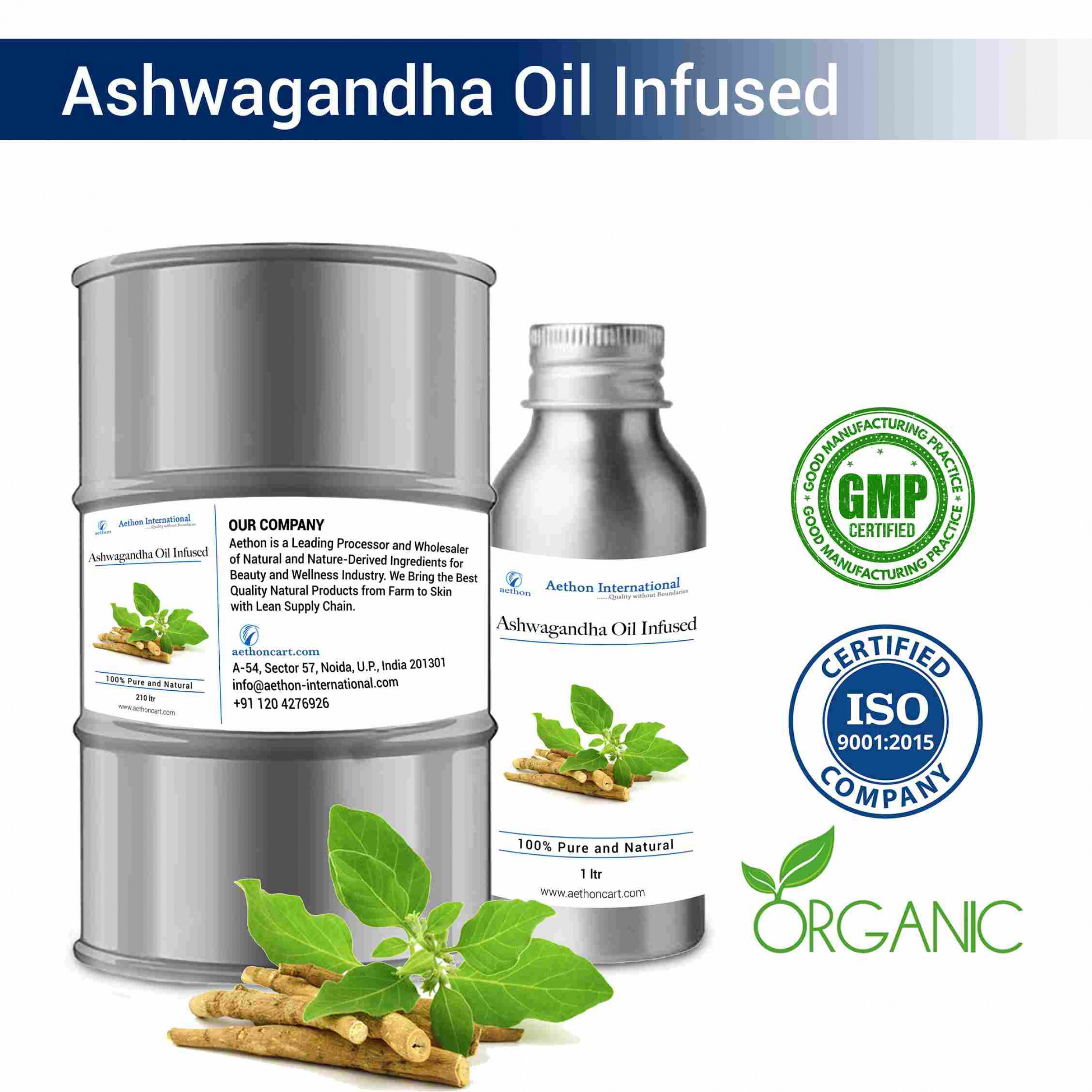 Ashwagandha Oil Infused