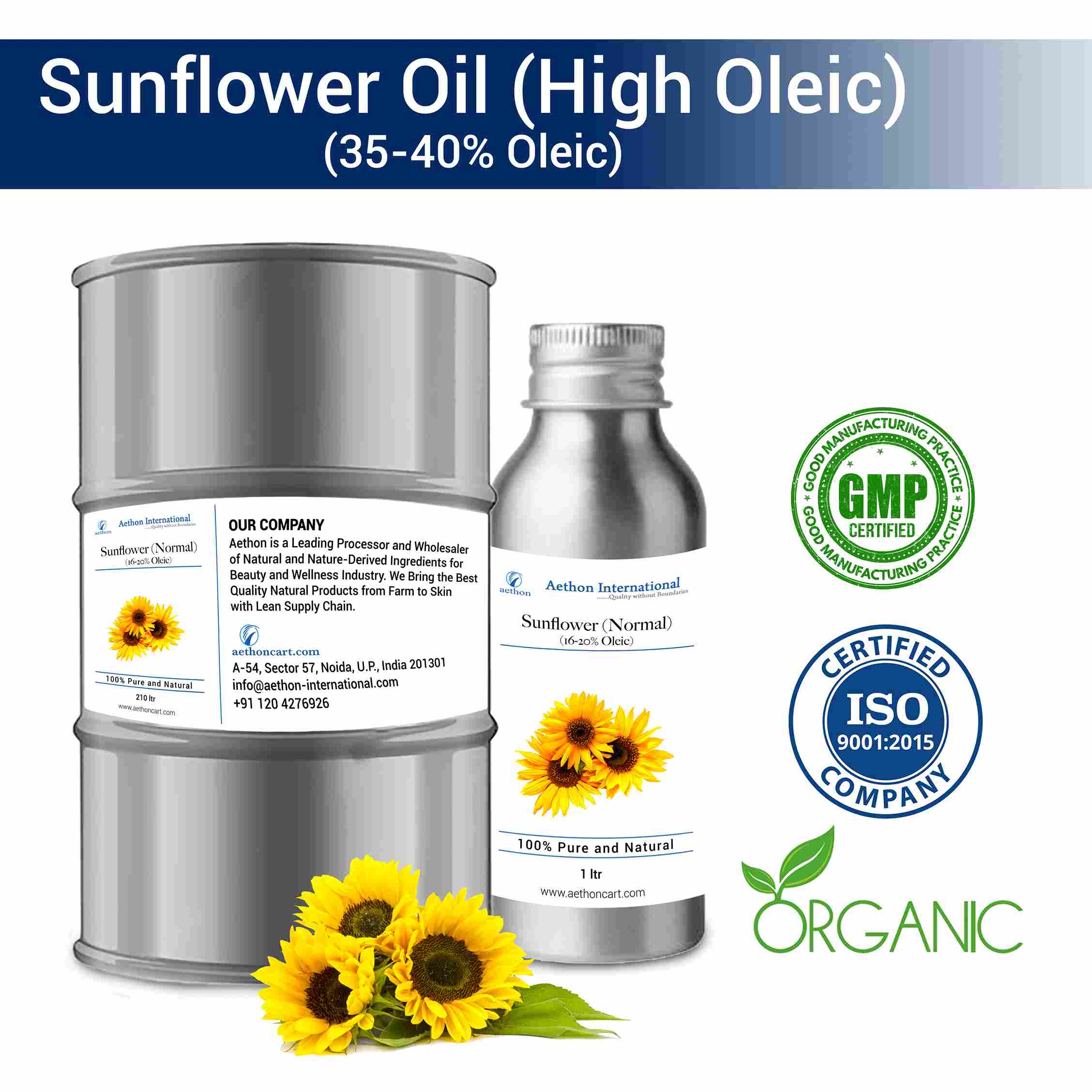 Sunflower Oil (High Oleic)