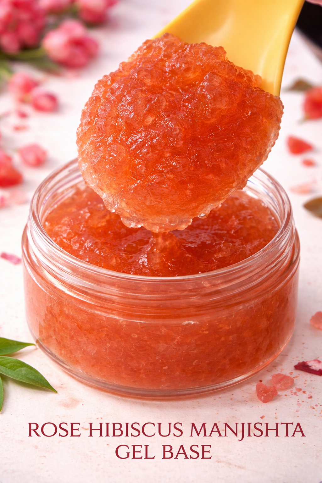Rose Hibiscus Manjishta Gel Base