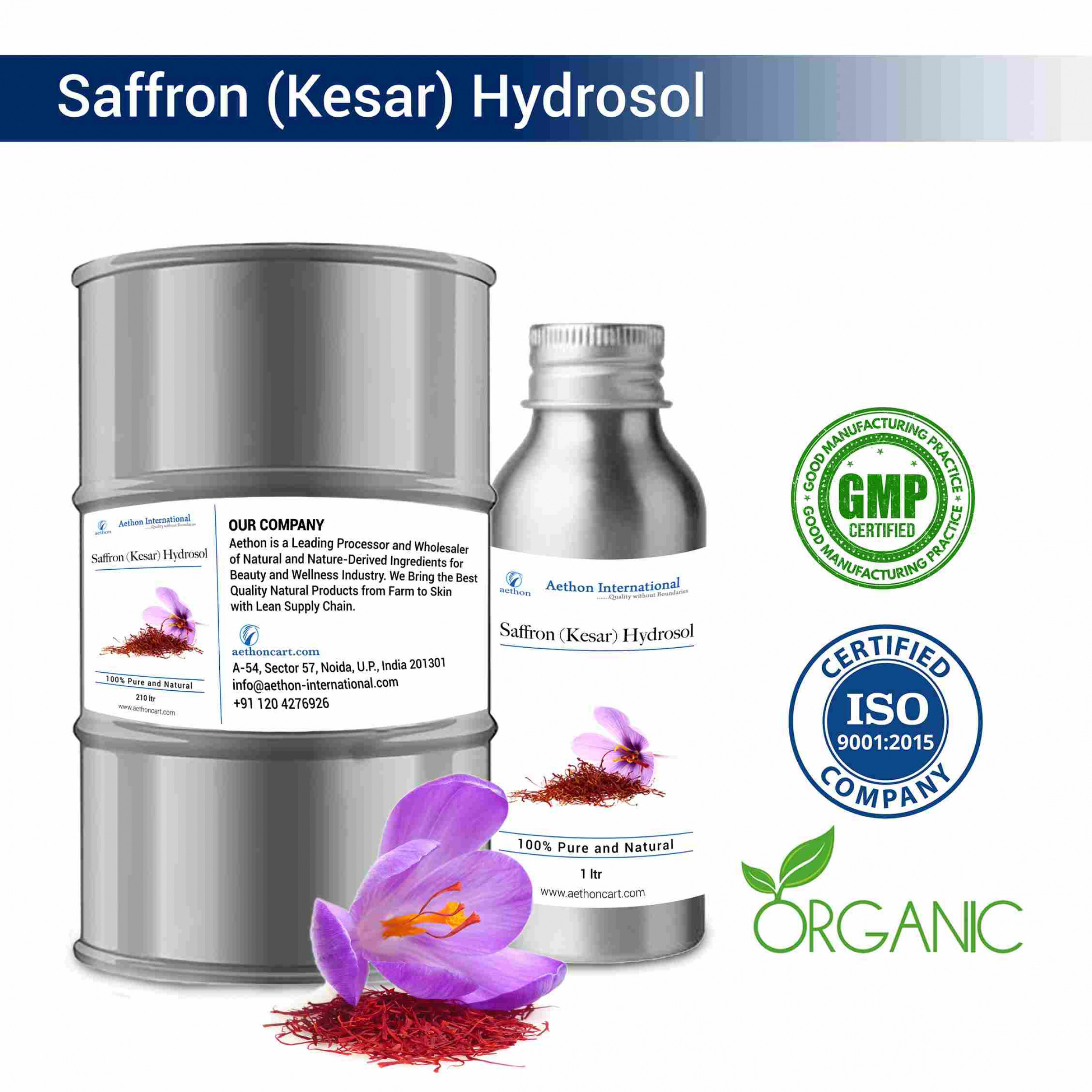 Saffron Hydrosol (Kesar)