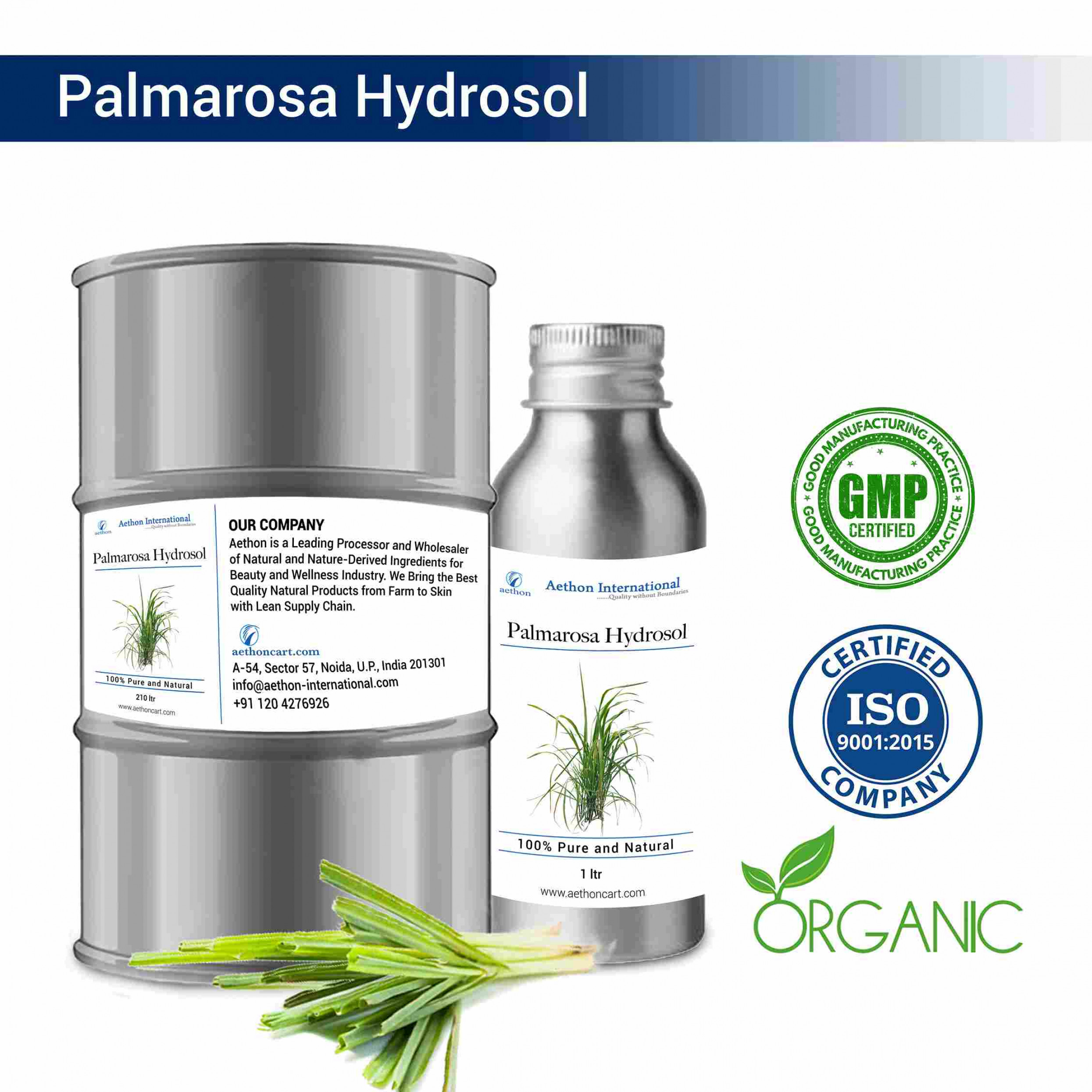 Palmarosa Hydrosol