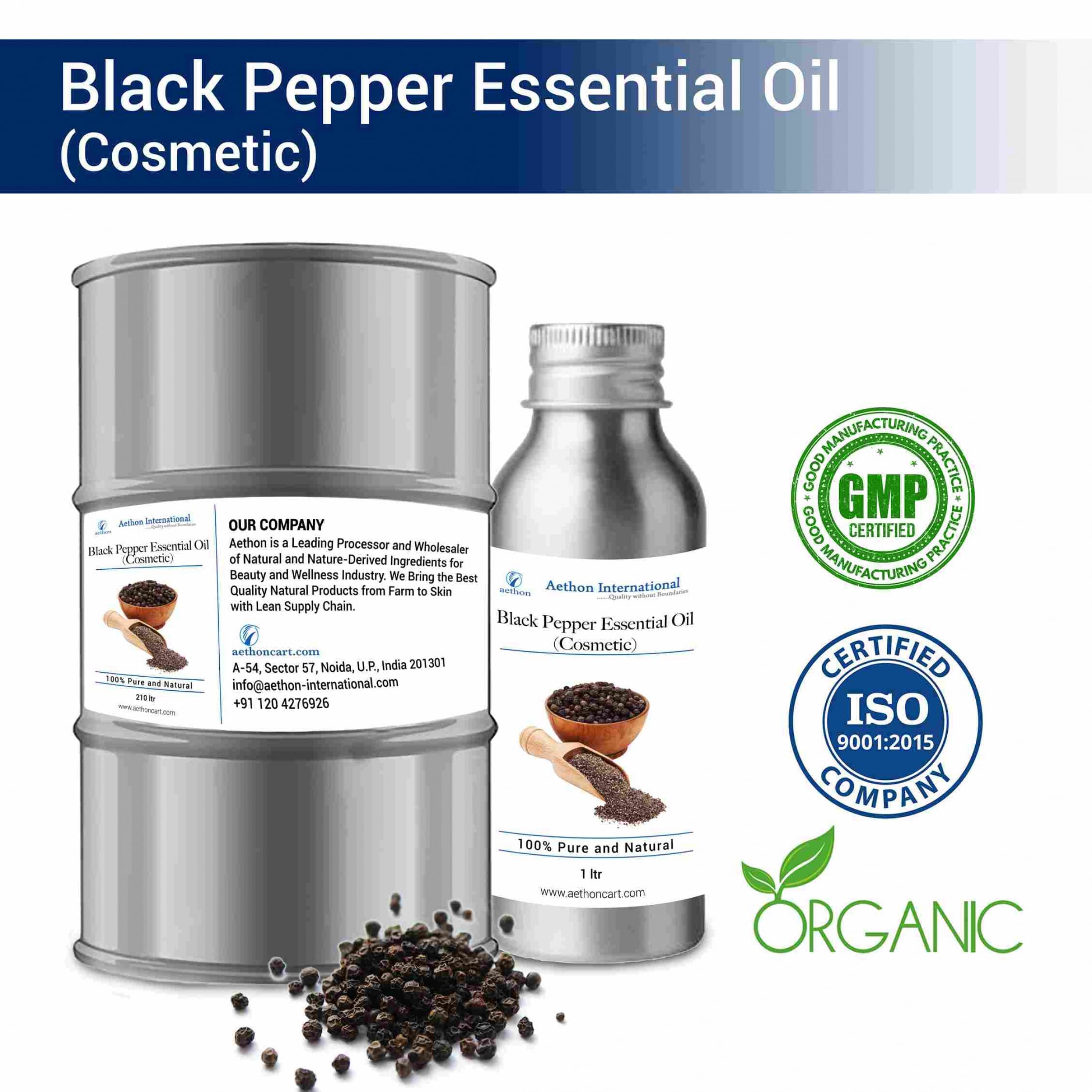 Black Pepper Essential Oil (Cosmetic)