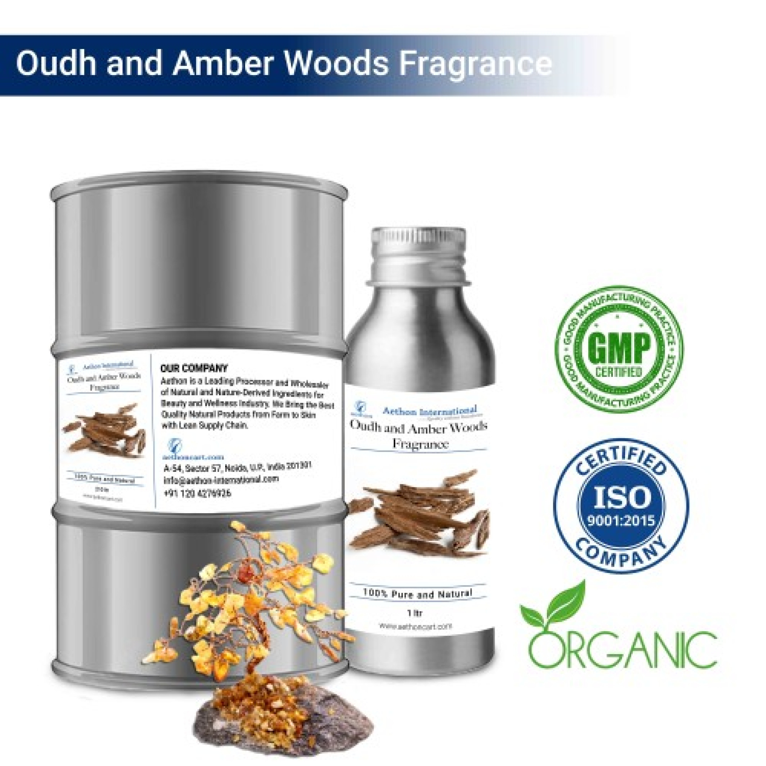 Oudh and Amber Woods Fragrance