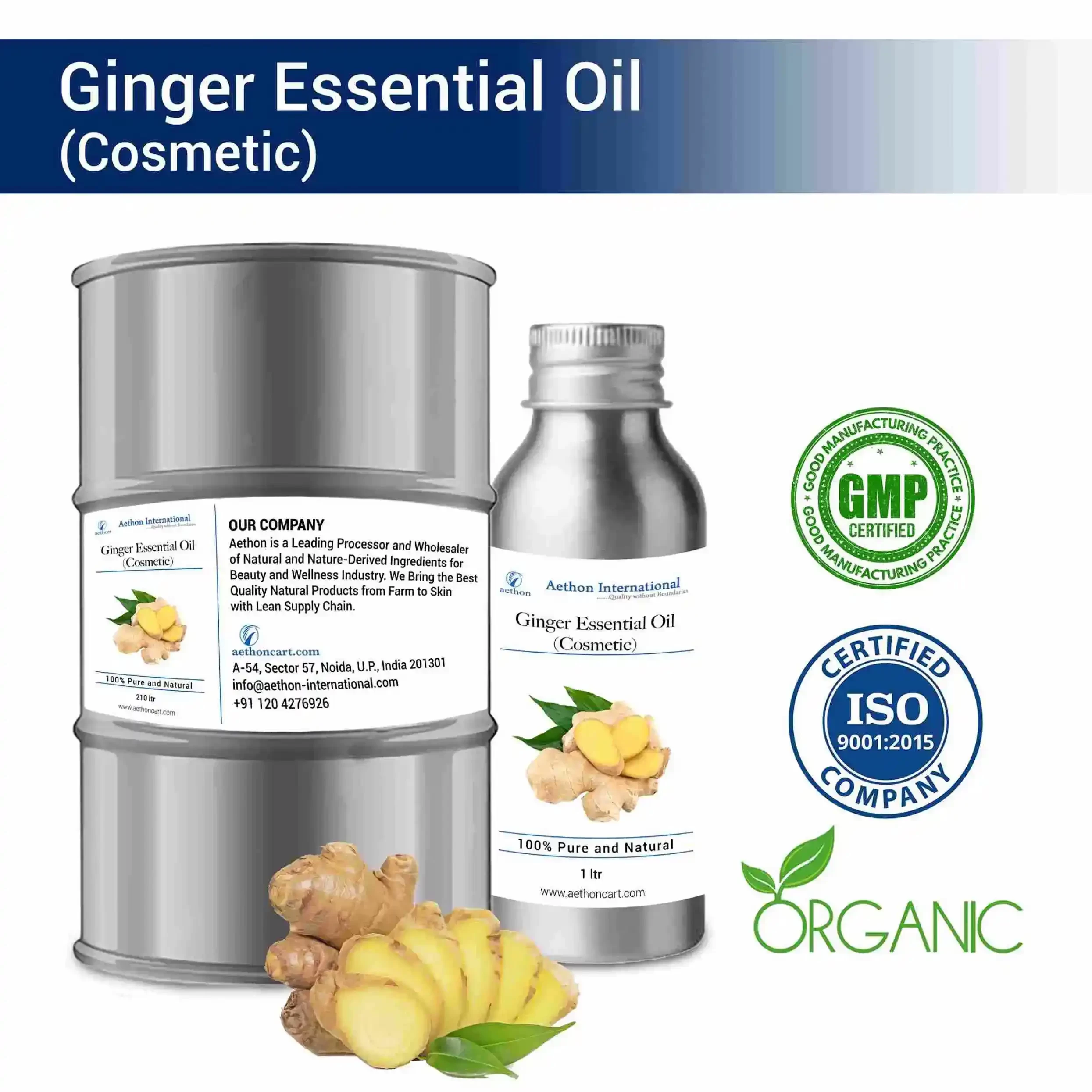 Ginger Essential Oil (Cosmetic)