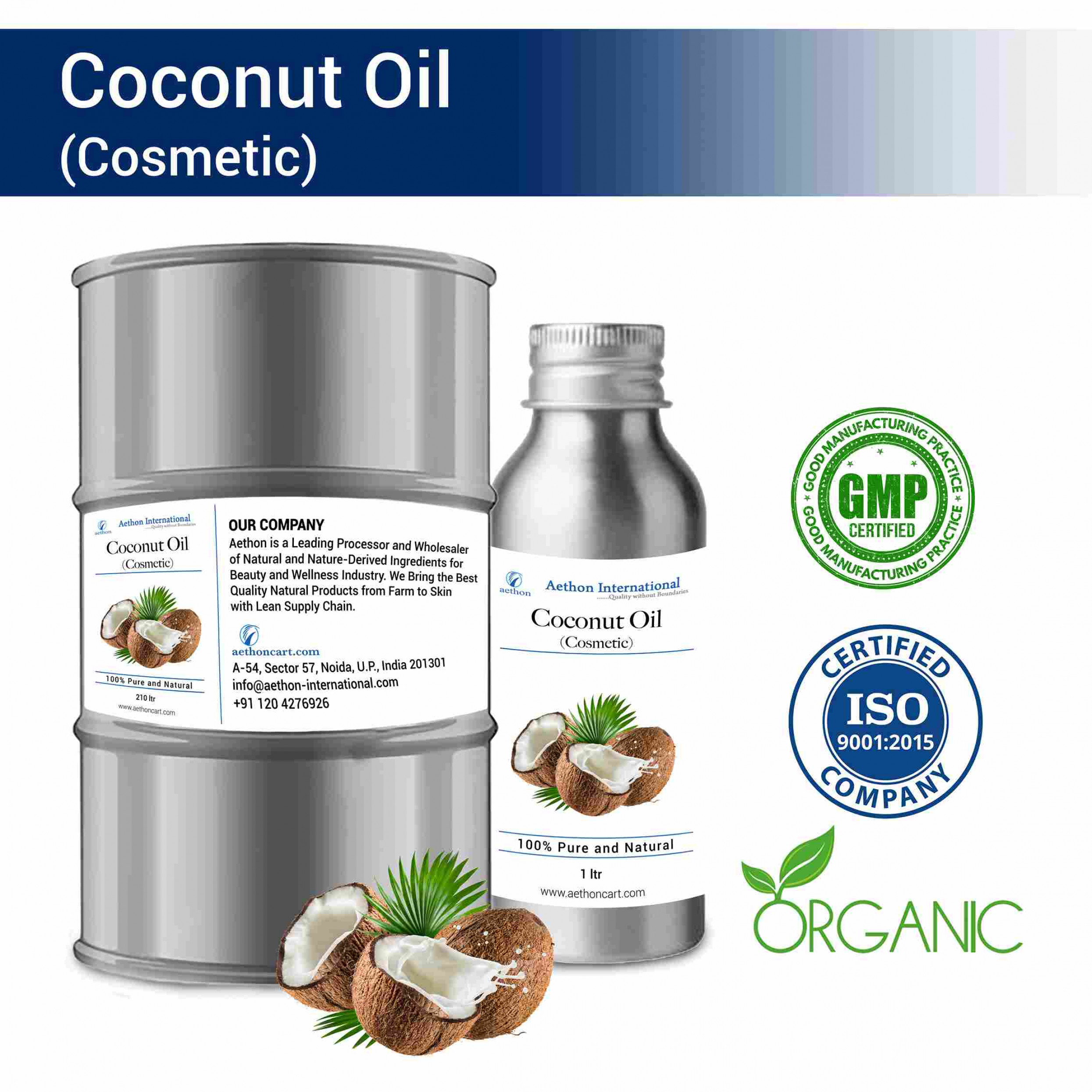 Coconut Oil (Cosmetic) - RBD