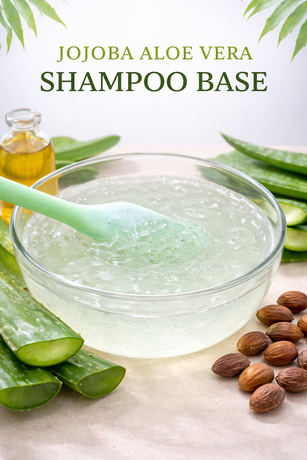 Jojoba Aloe Vera Shampoo Base (PH Balanced)