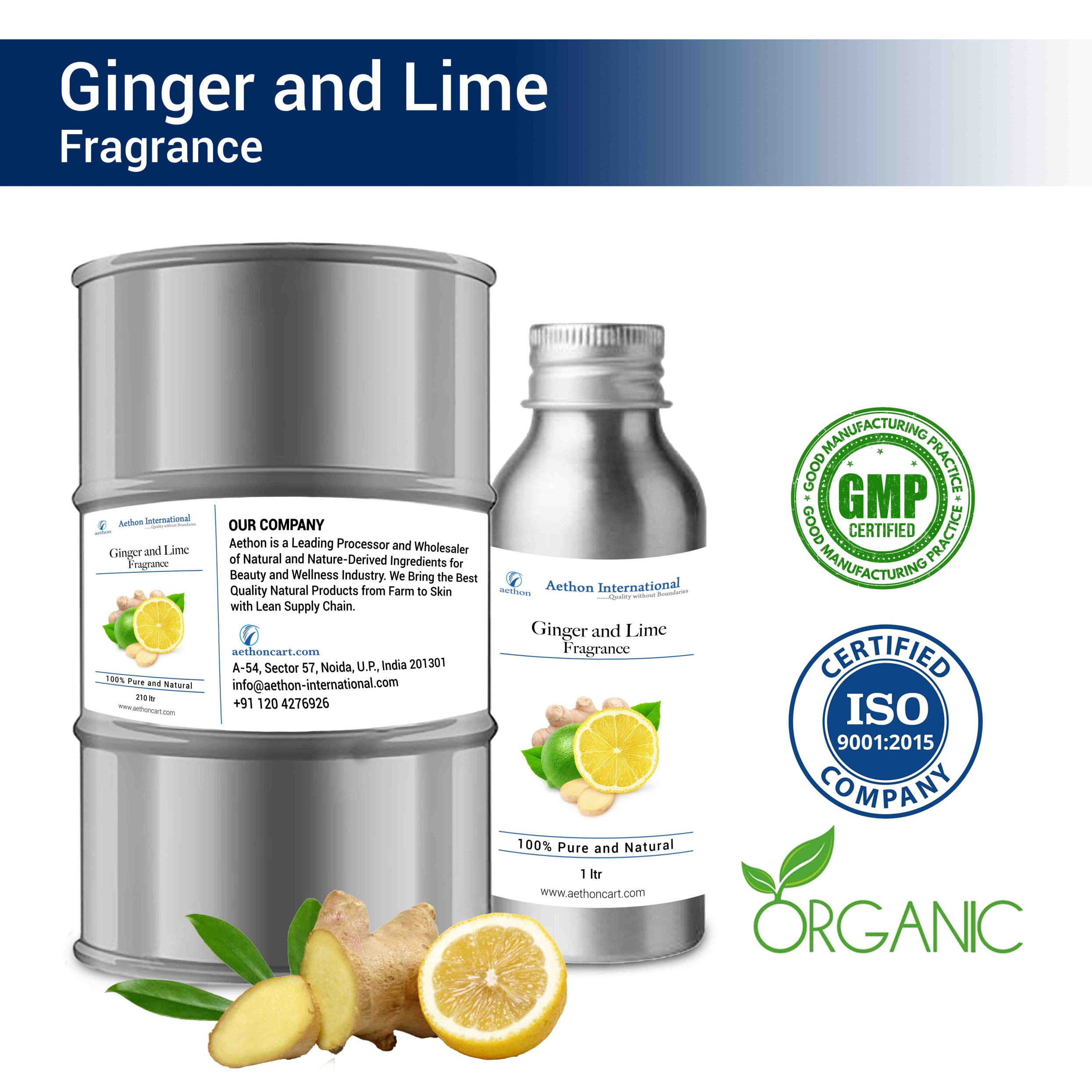 Ginger and Lime Fragrance