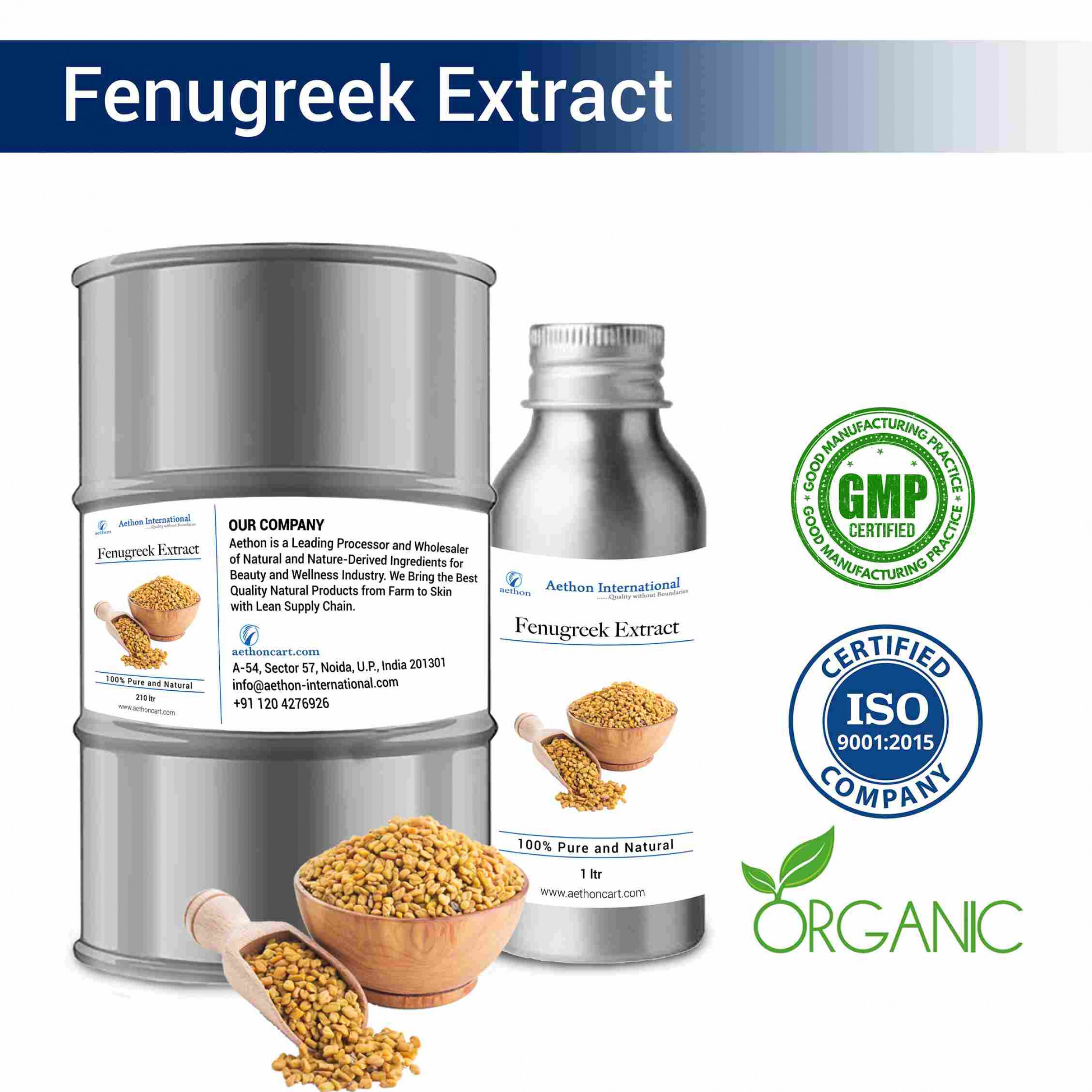 Fenugreek Extract (WATER SOLUBLE)