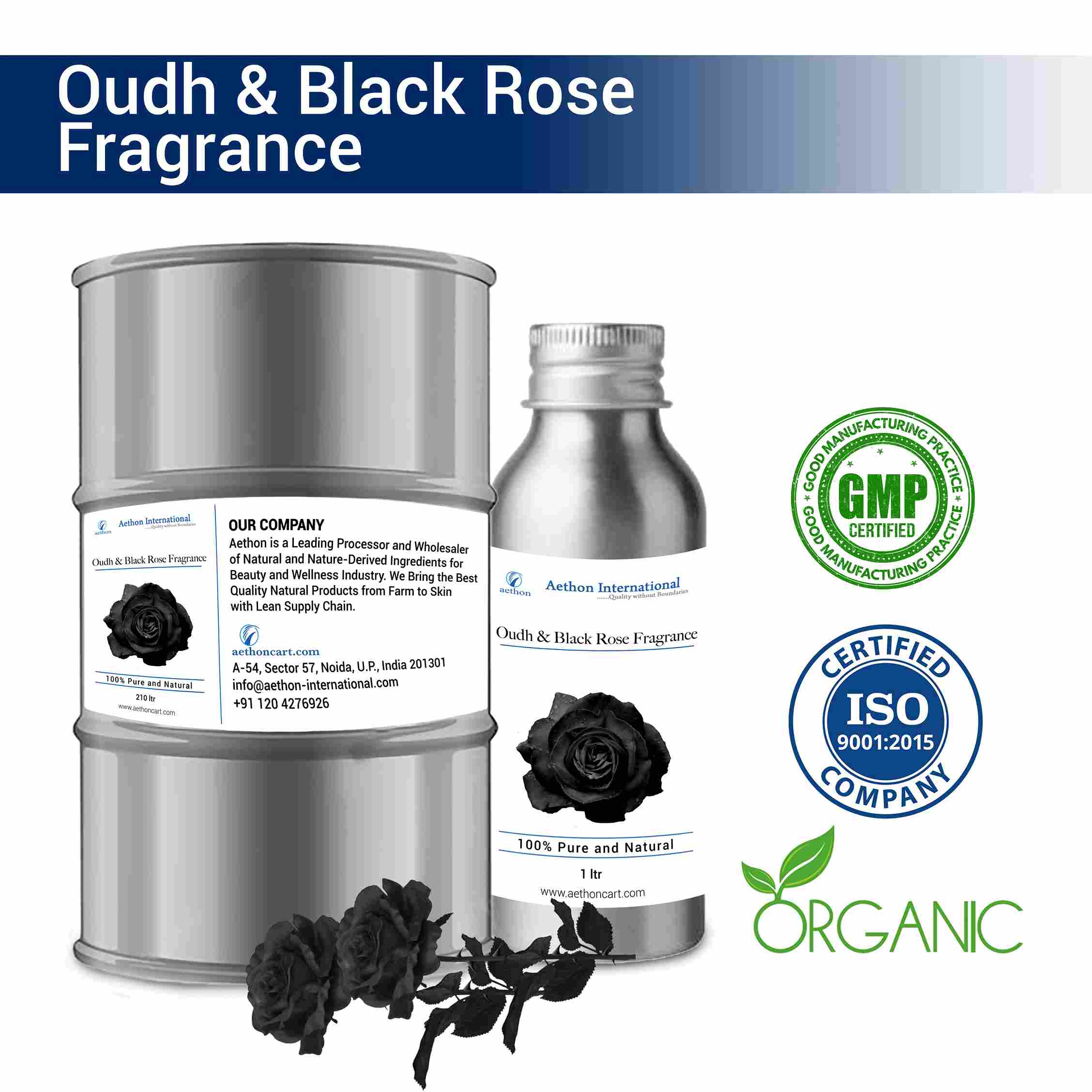 Oudh & Black Rose Fragrance