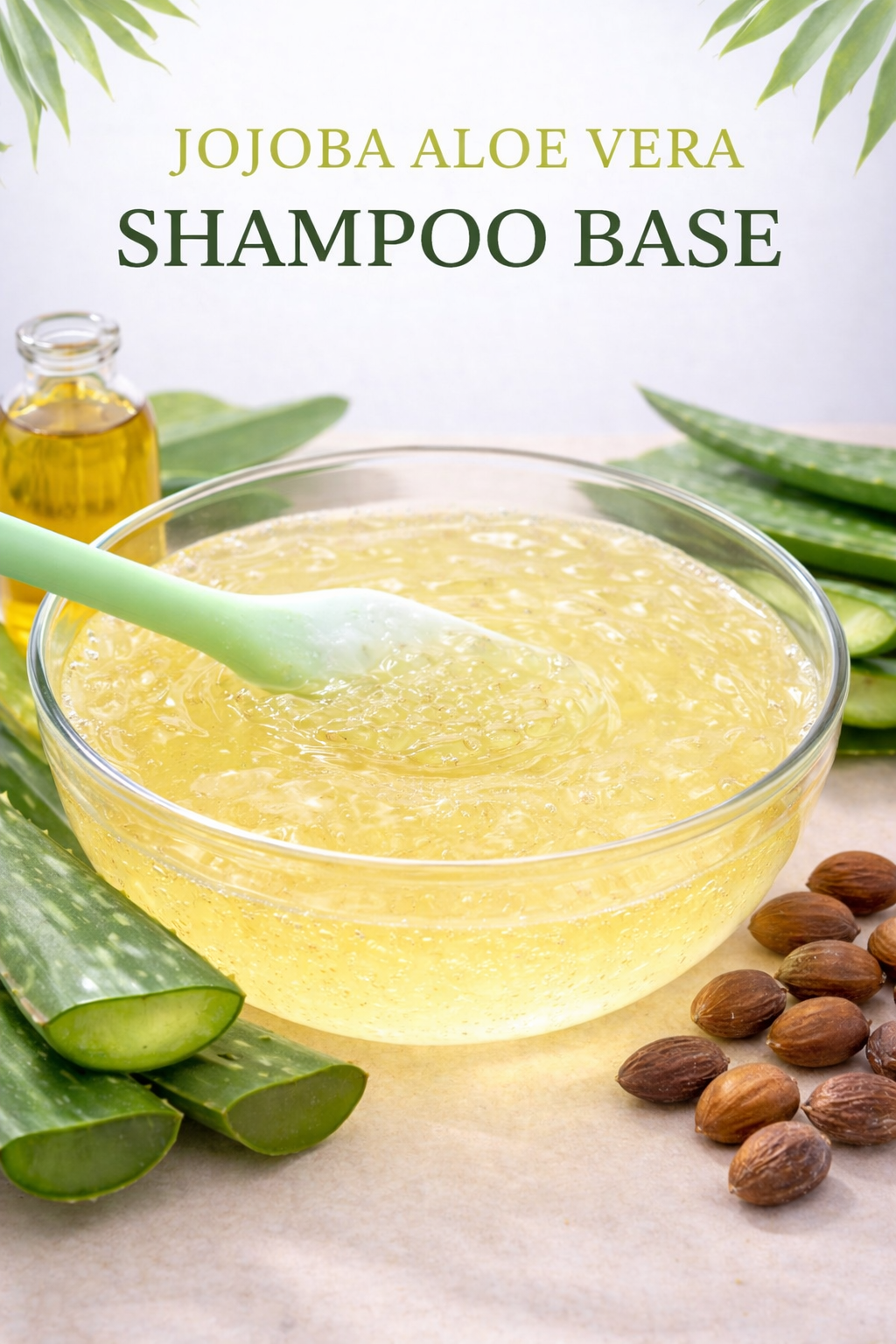 Jojoba Aloe Vera Shampoo Base (PH Balanced)