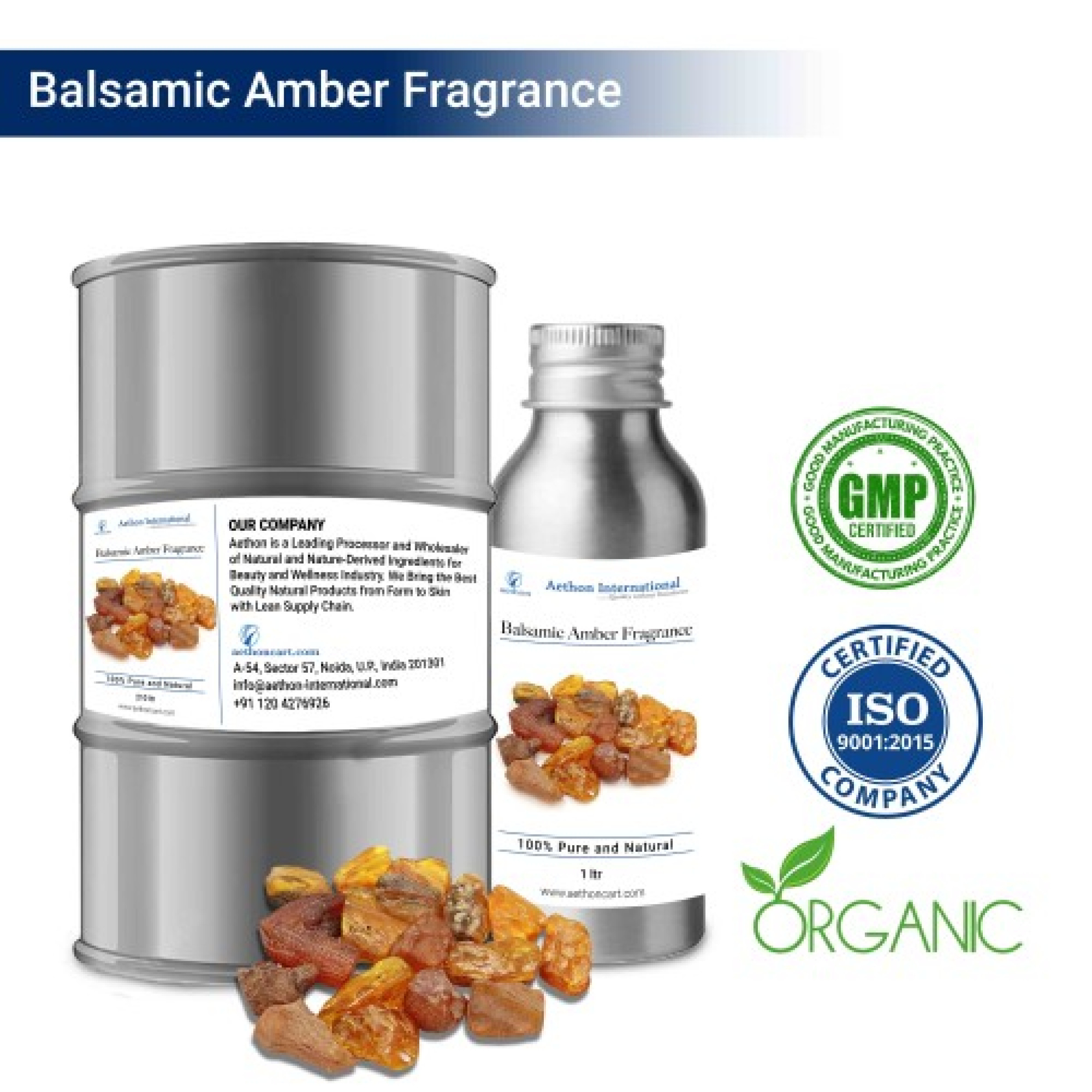 Balsamic Amber Fragrance