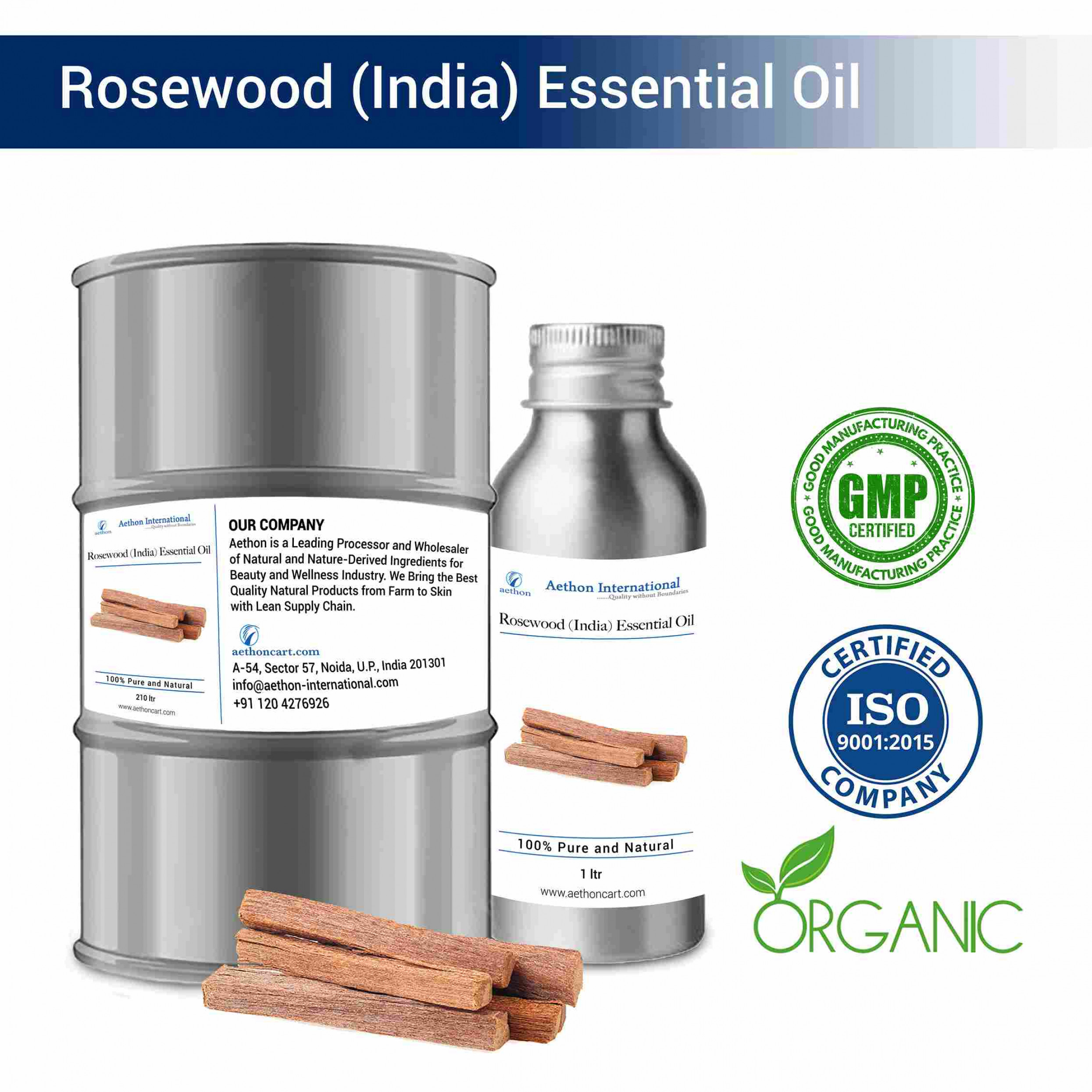 Rosewood (India) Essential Oil