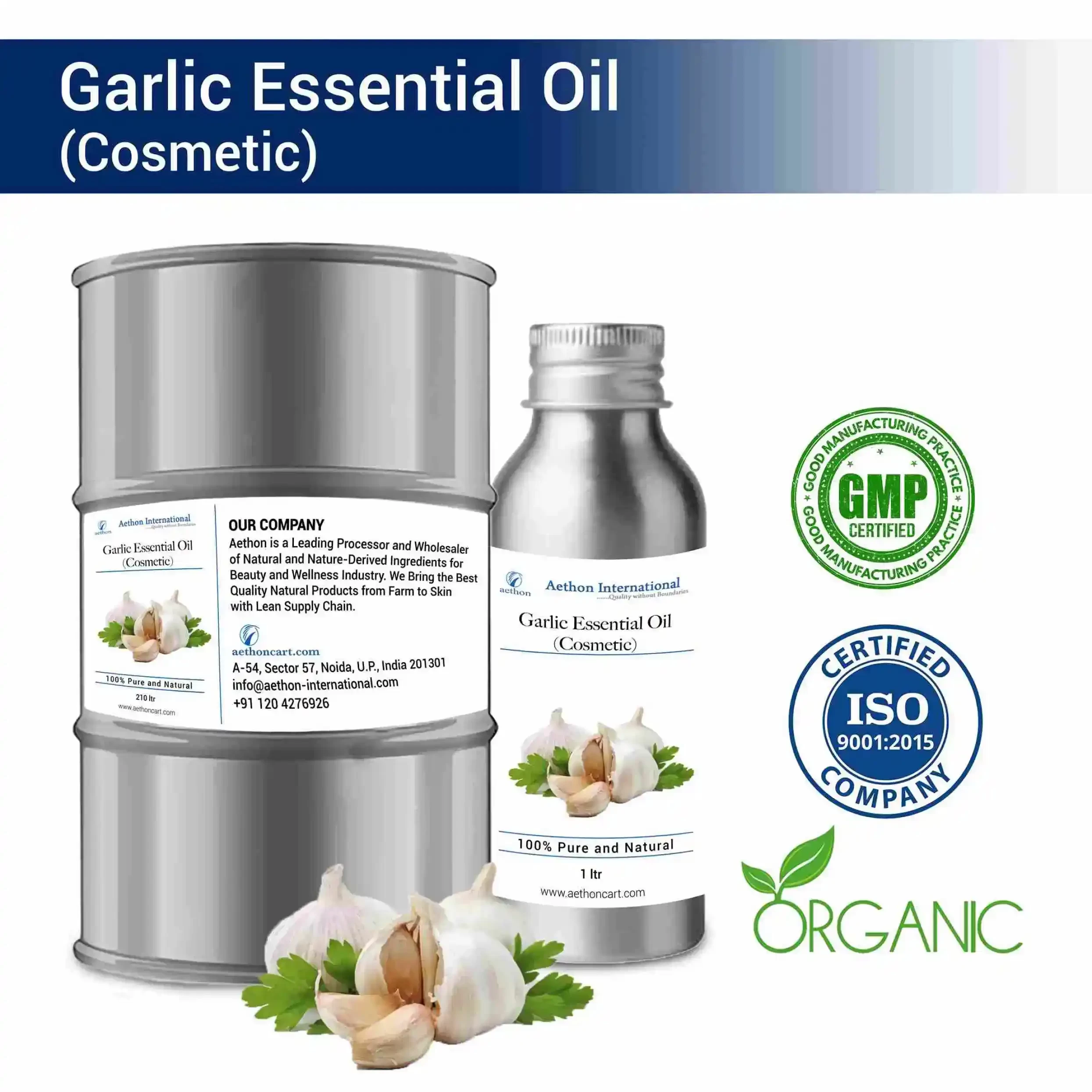 Garlic Essential Oil (Cosmetic)