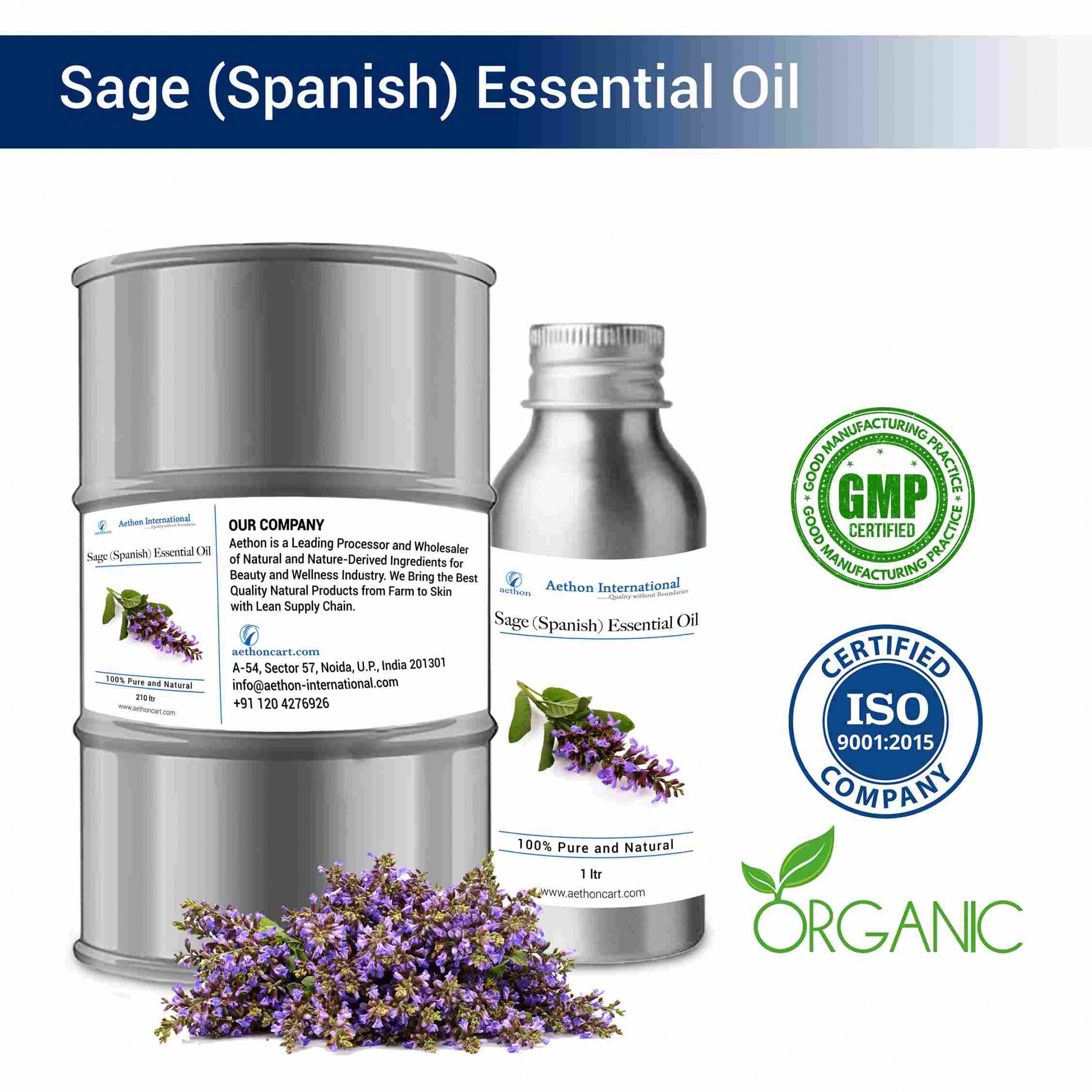 Sage (Spanish) Sage Essential Oil