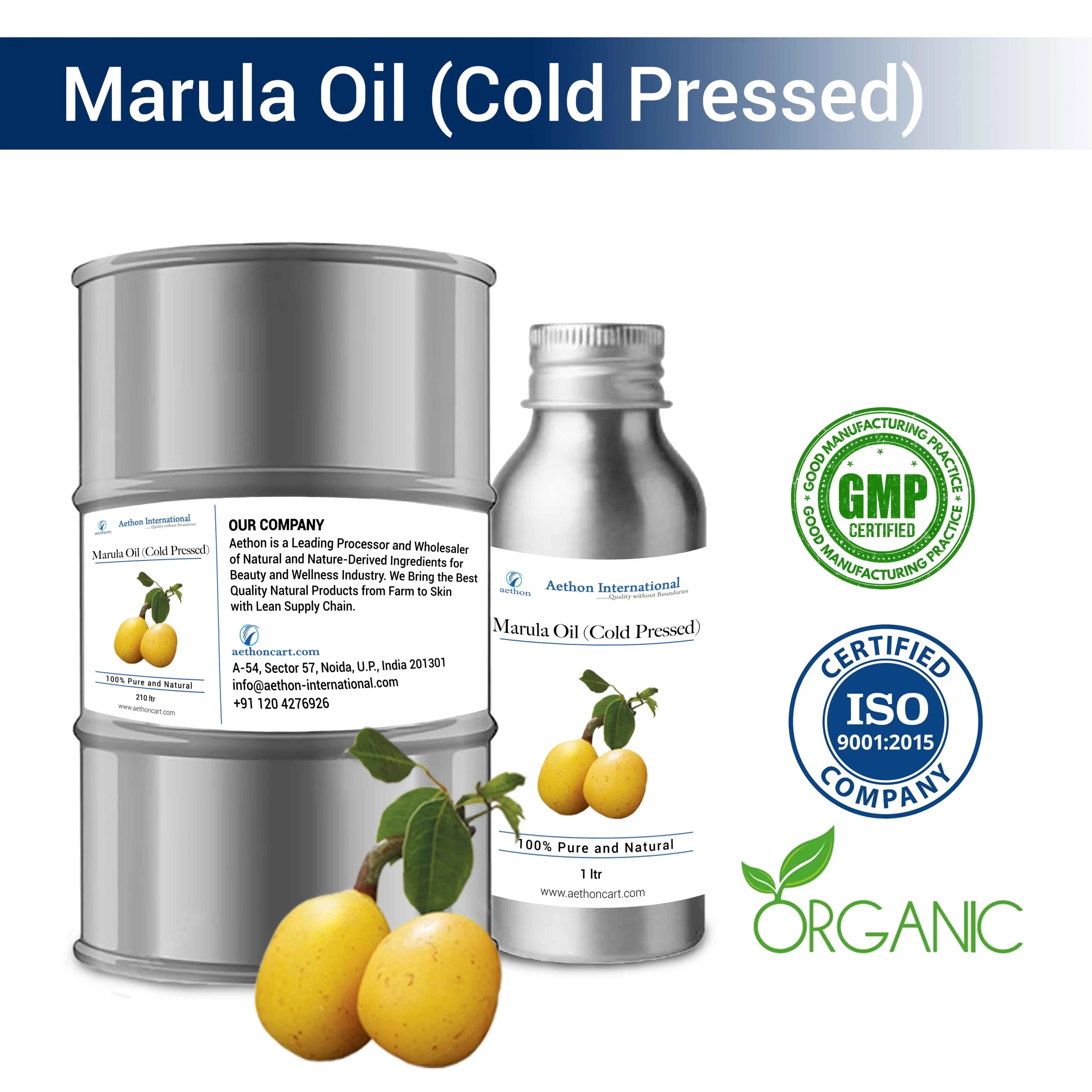 Marula Oil (Cold Pressed)