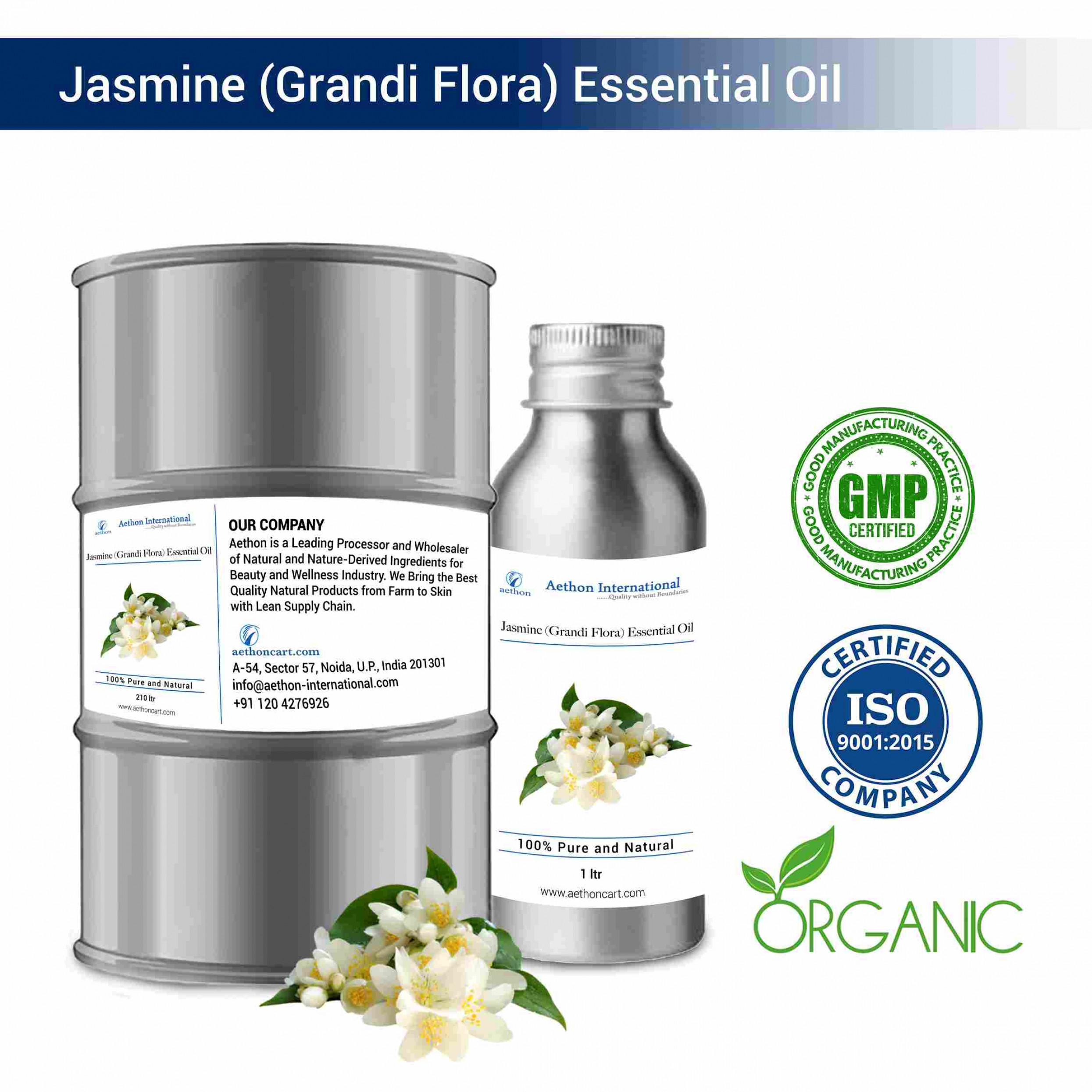 Jasmine (Grandi Flora) Essential Oil