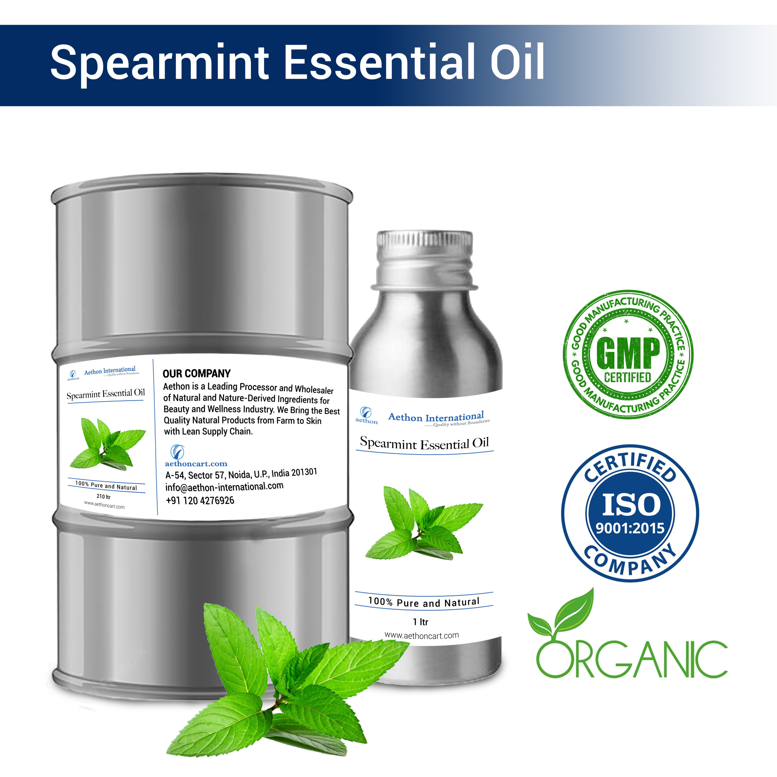 Spearmint Essential Oil (Cosmetic)