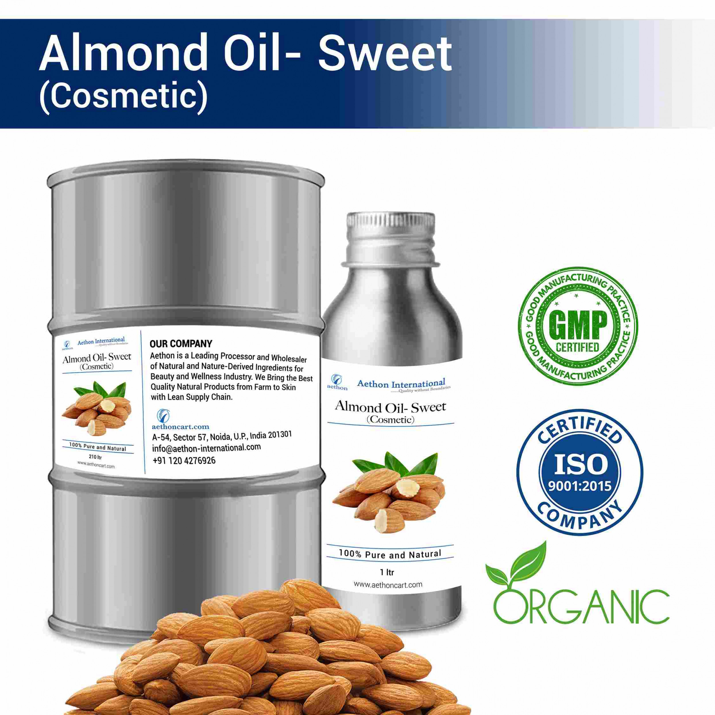 Almond Oil- Sweet (Cosmetic)