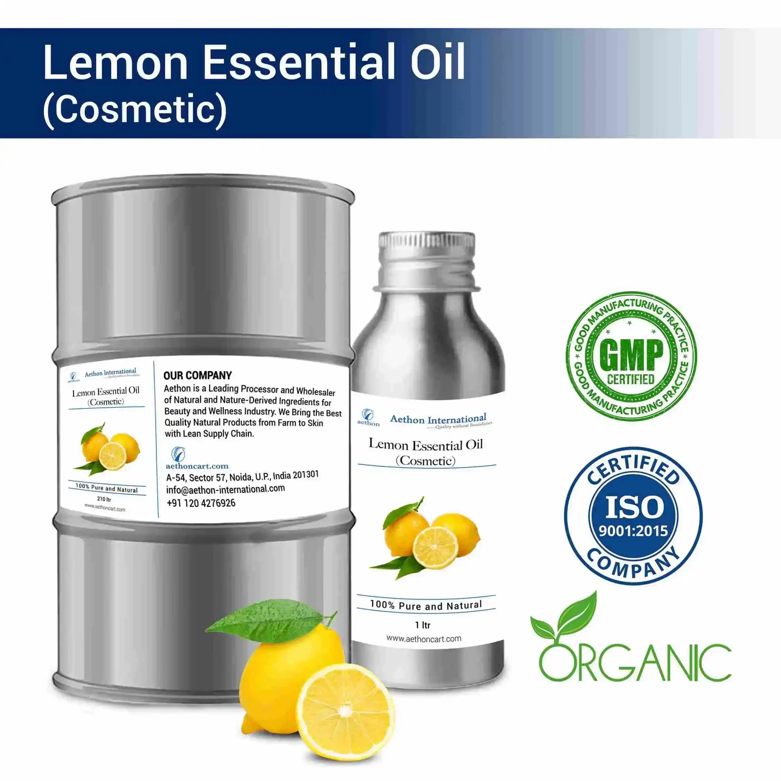 Lemon Essential Oil (Cosmetic)