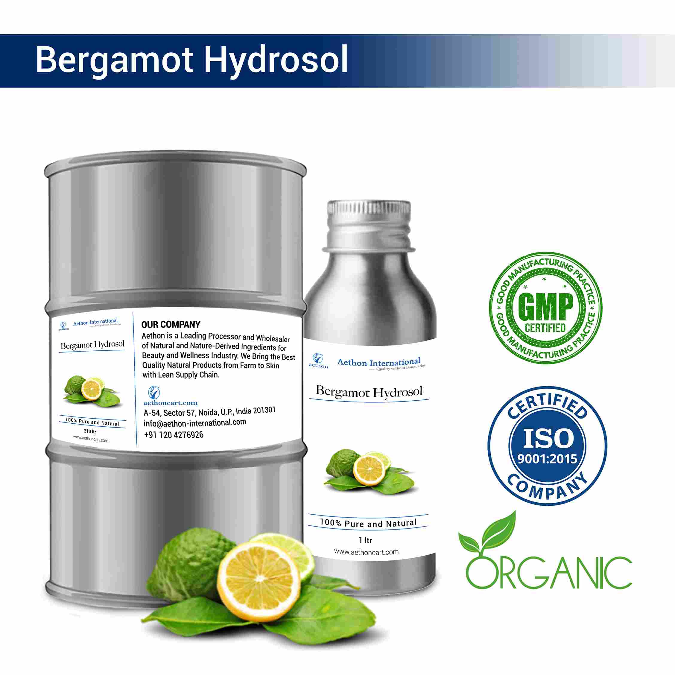 Organic Sweet Grass Hydrosol - Aromatics International