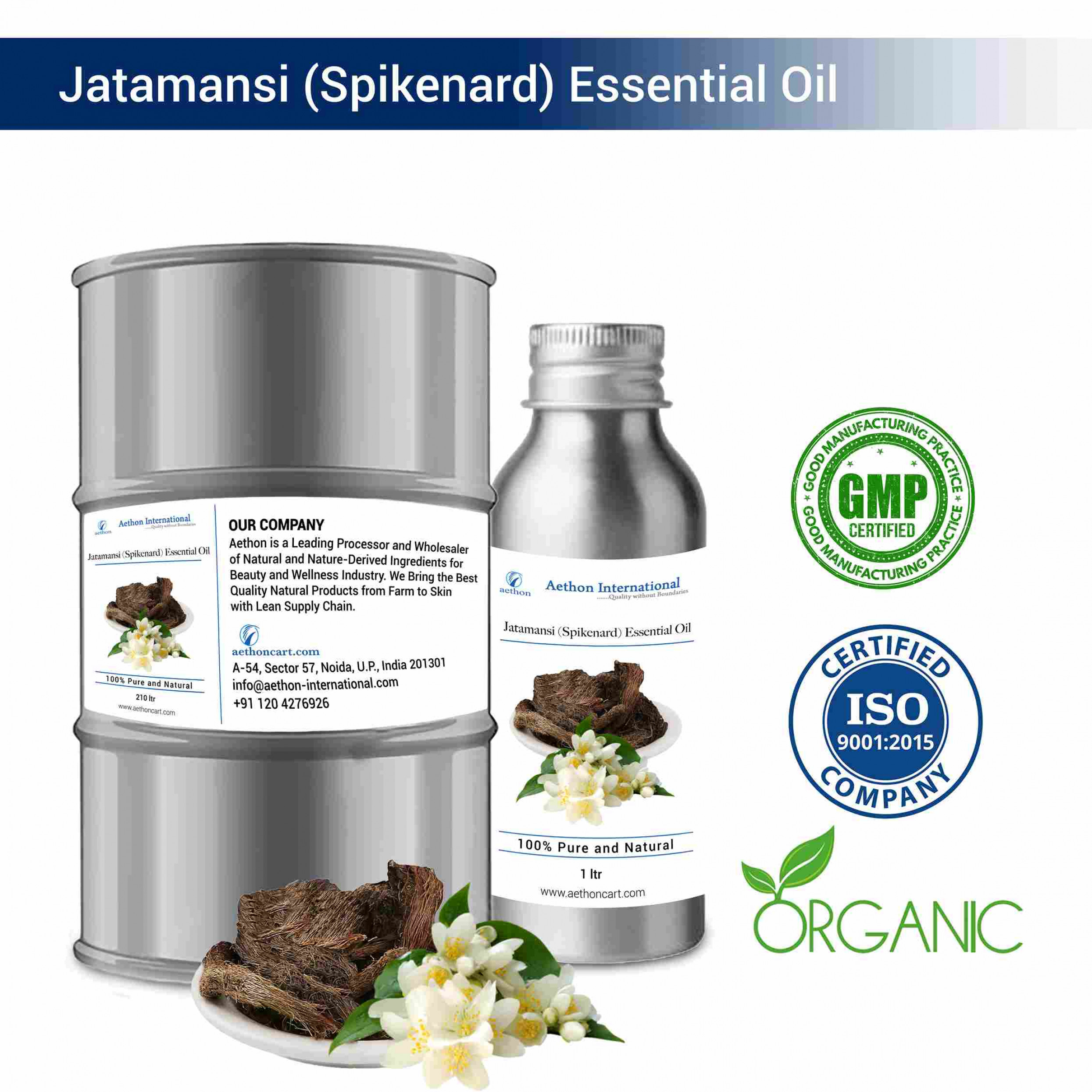 Jatamansi (Spikenard) Essential Oil