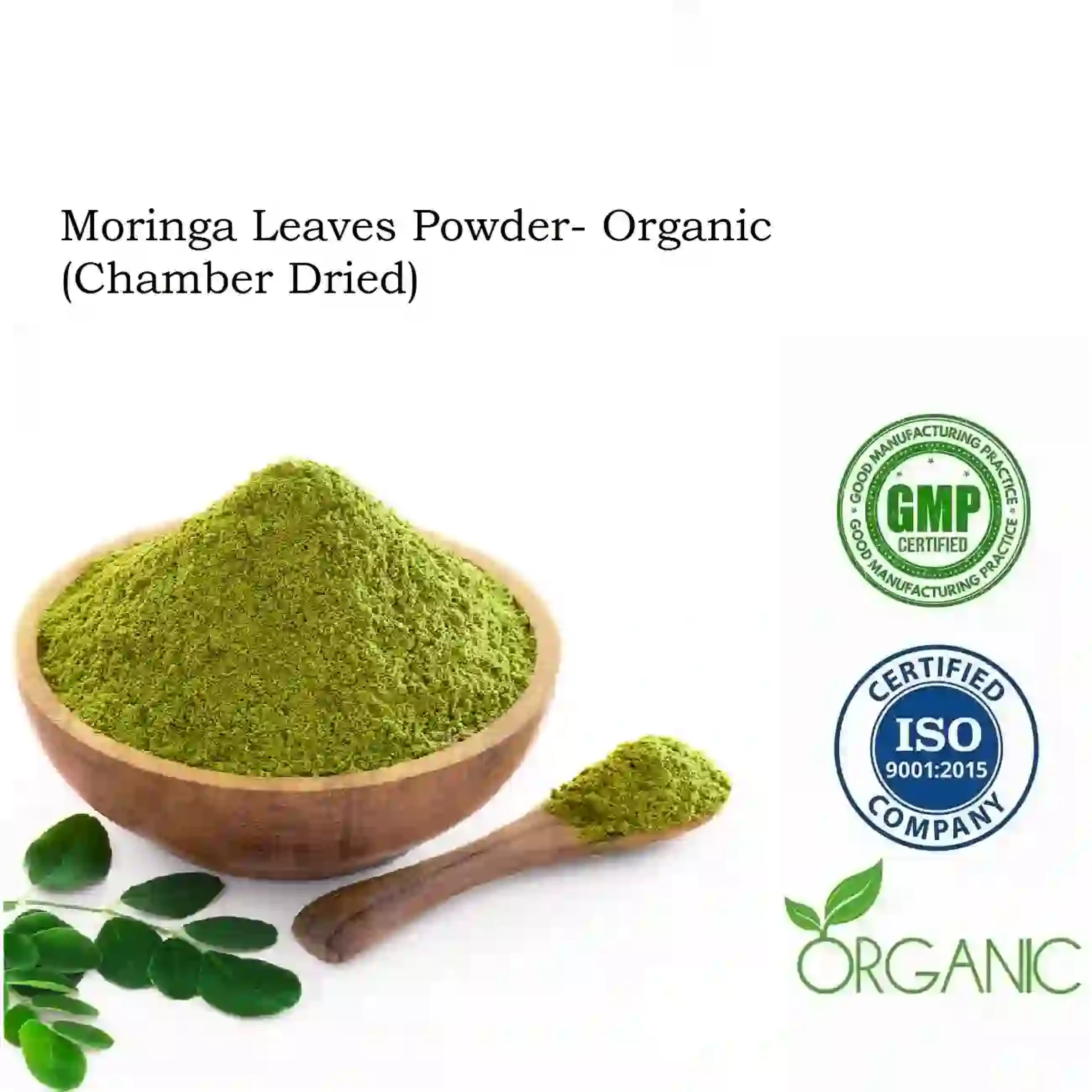 Moringa Leaves Powder - Organic (Chamber Dried)