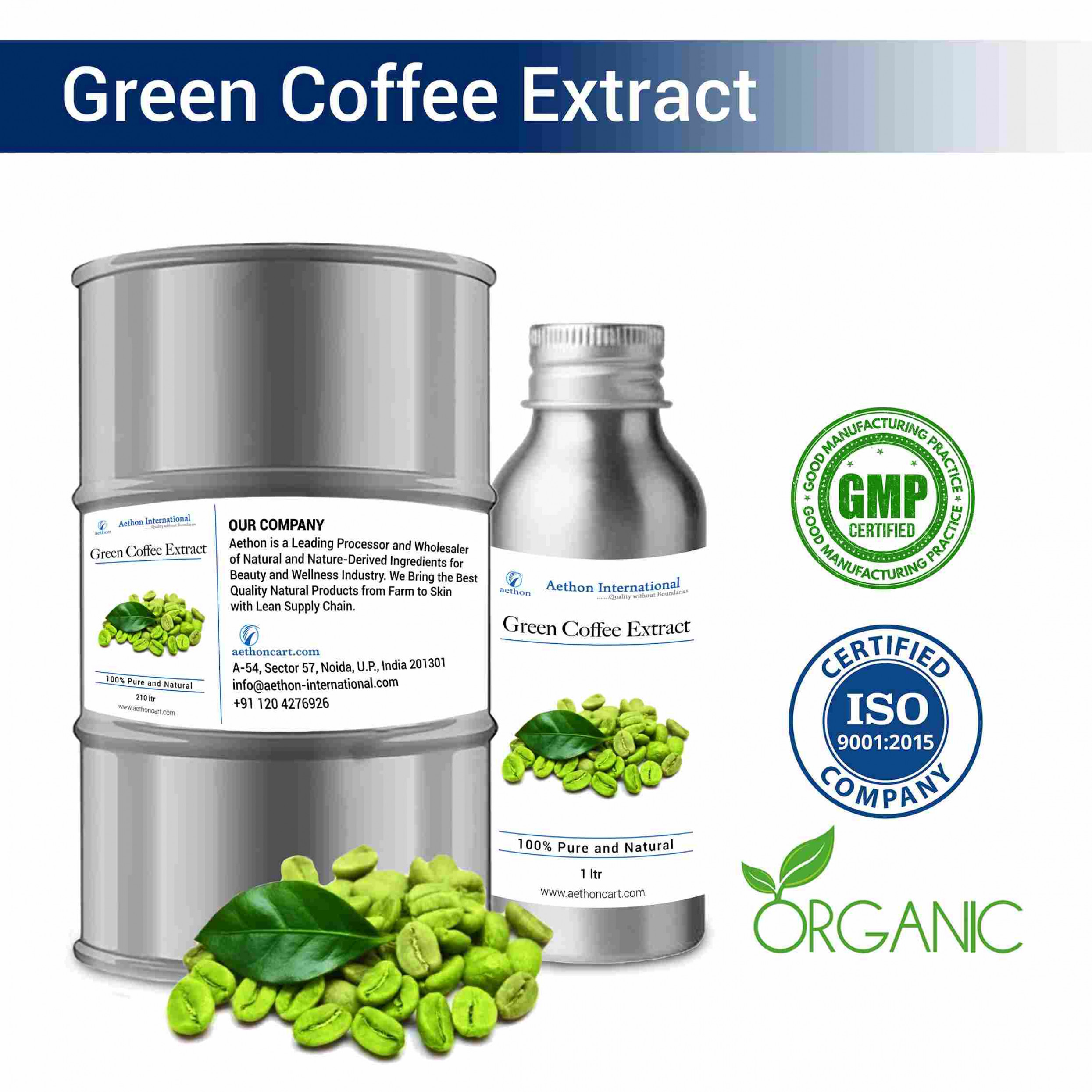 Green Coffee Extract (WATER SOLUBLE)