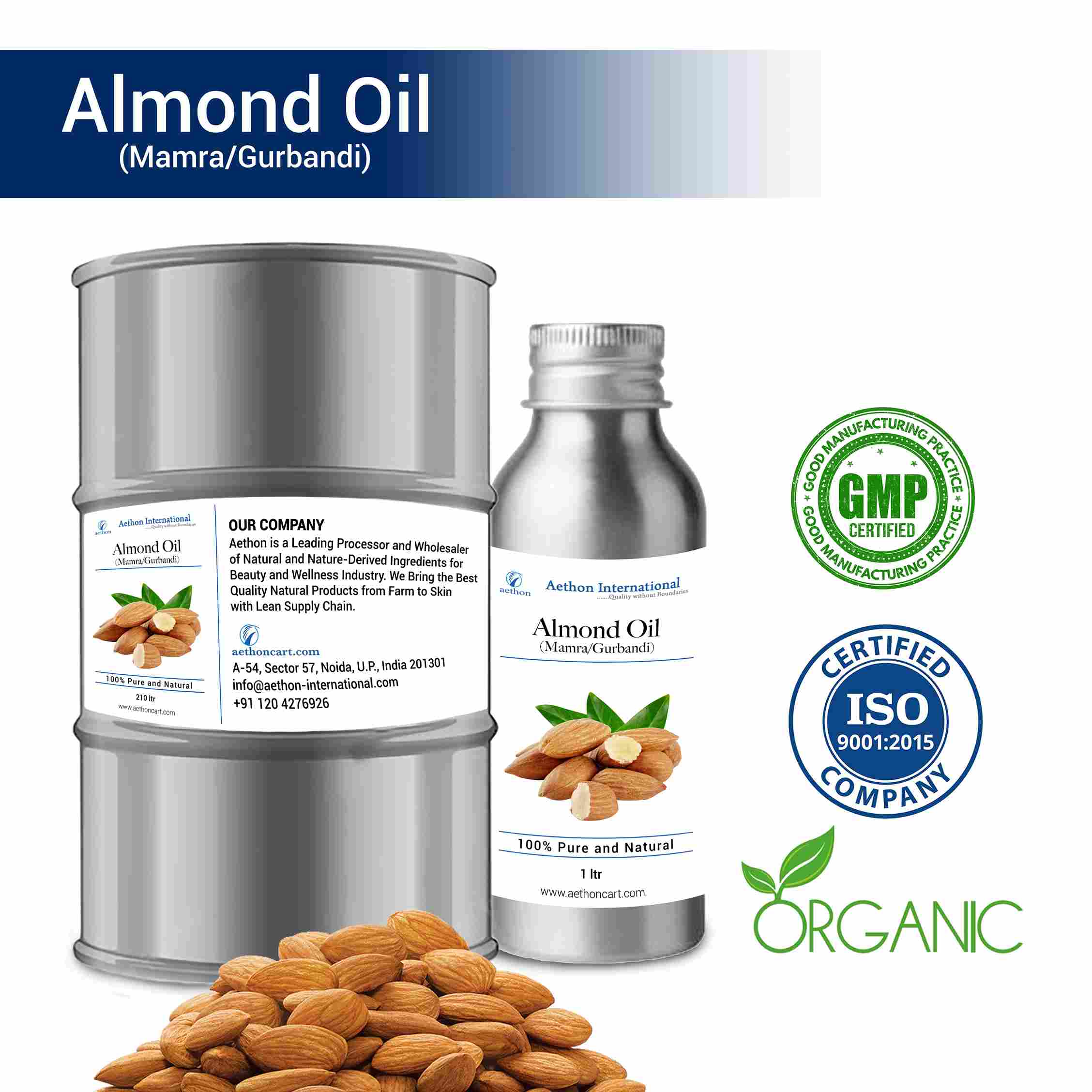 Almond Oil (Mamra Gurbandi)
