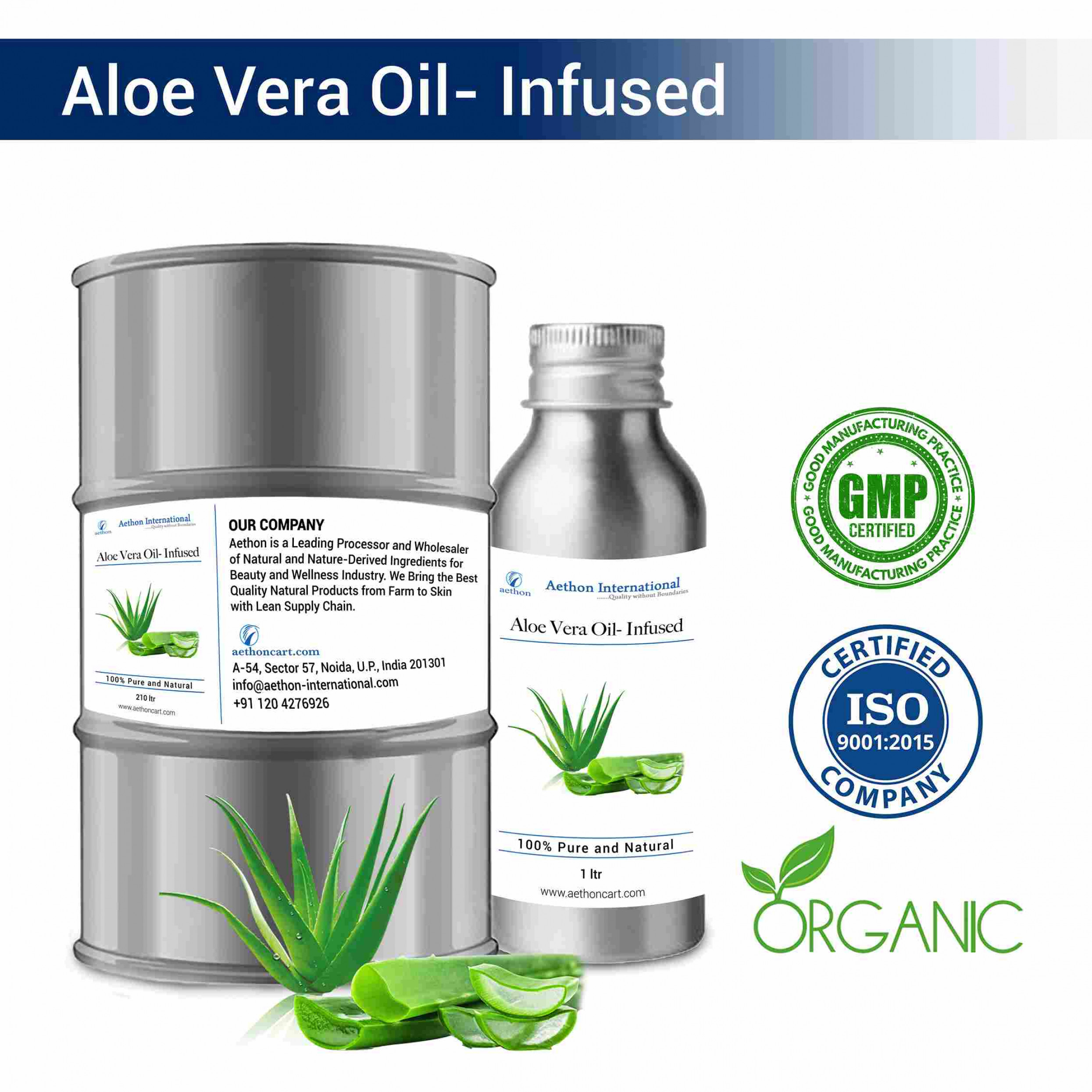 Aloe Vera Oil- Infused